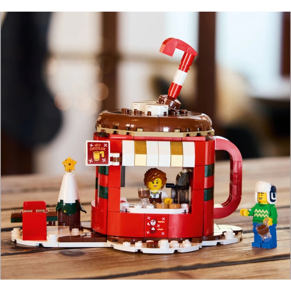 《狂樂玩具屋》LEGO 40776 熱可可攤-細節圖2