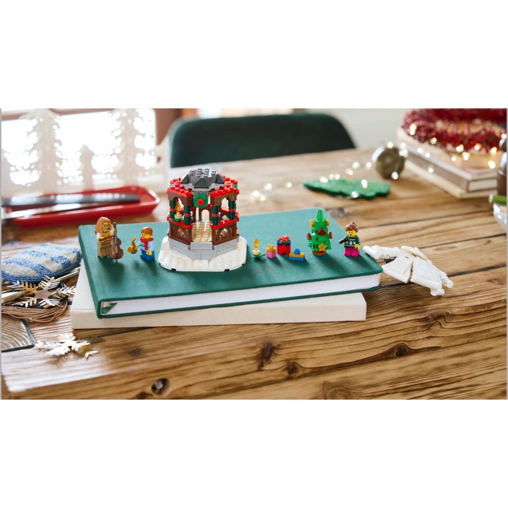 《狂樂玩具屋》 Lego 40778 冬季涼亭-細節圖2