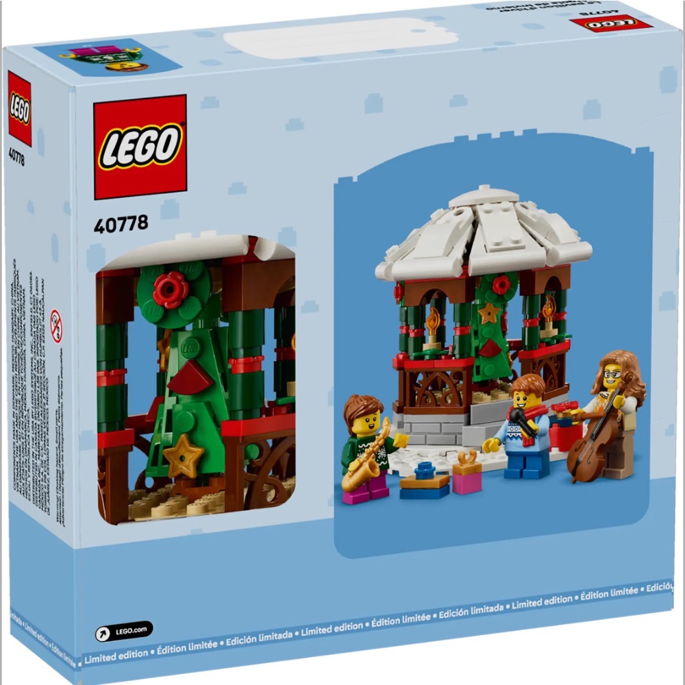 《狂樂玩具屋》 Lego 40778 冬季涼亭-細節圖3