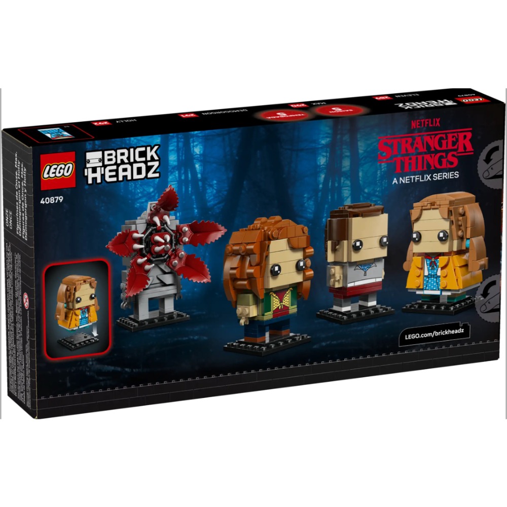 《狂樂玩具屋》  LEGO 40879 Eleven, Max, Demogorgon and Holly Figure-細節圖3