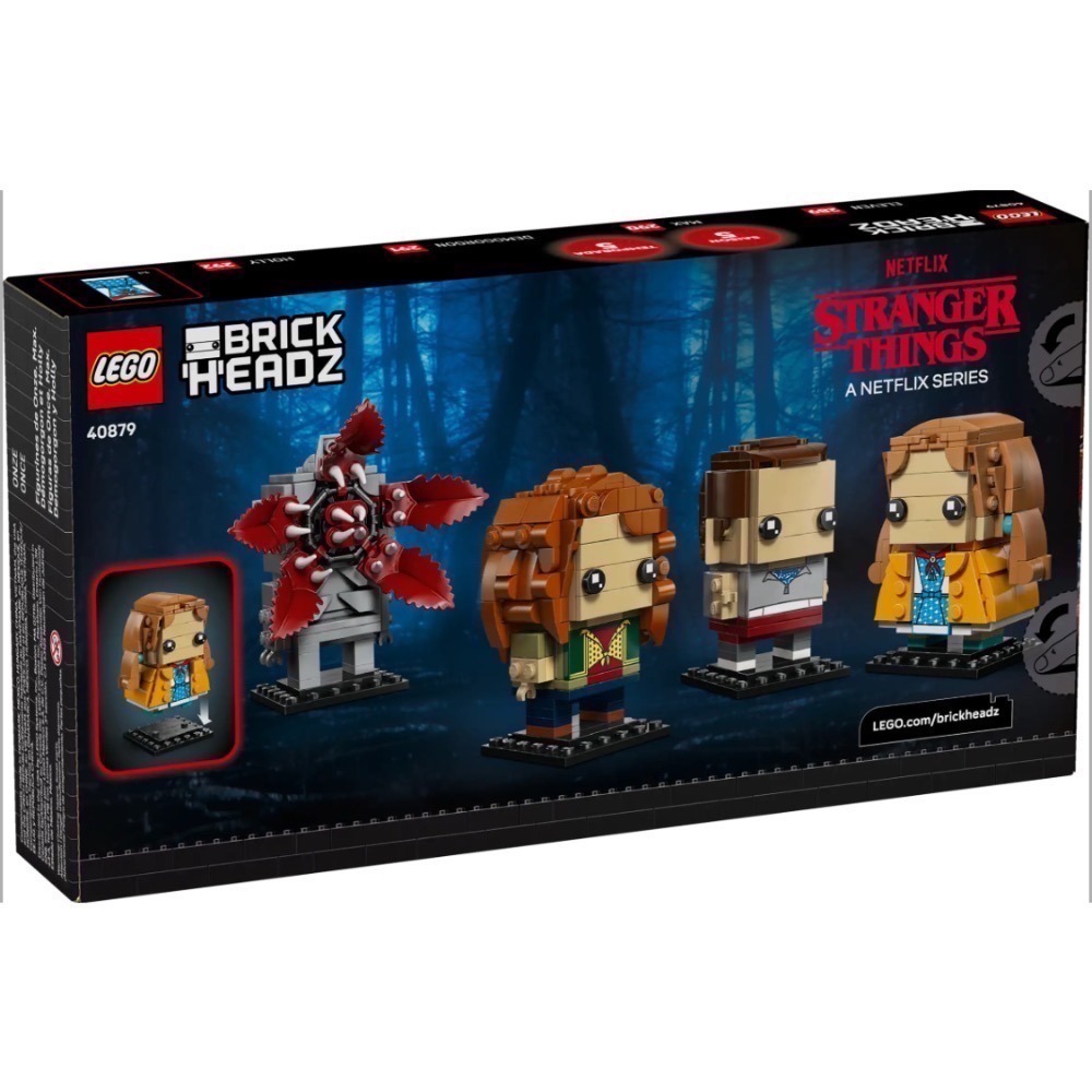 《狂樂玩具屋》  LEGO 40879 Eleven, Max, Demogorgon and Holly Figure-細節圖3