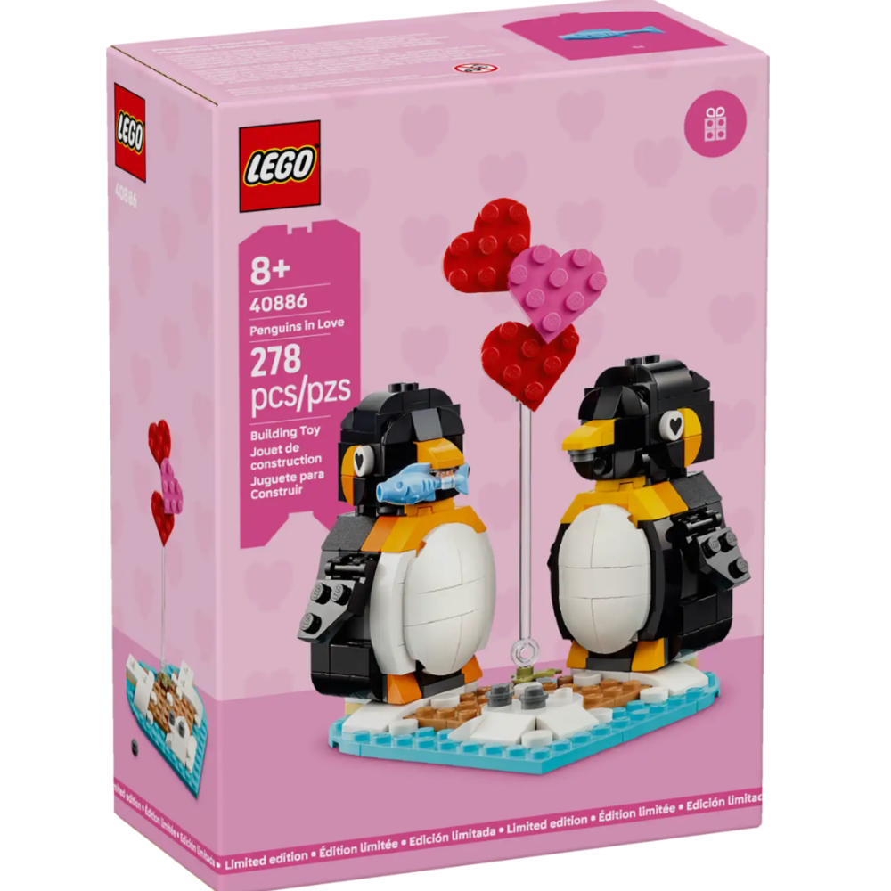 《狂樂玩具屋》  Lego 40886 Penguins in Love-細節圖2