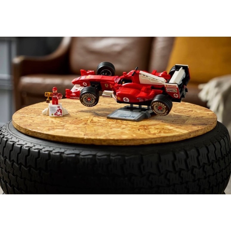 《狂樂玩具屋》 LEGO 11375 法拉利F2004 和麥可·舒馬克-細節圖2
