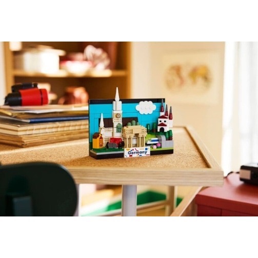 《狂樂玩具屋》 LEGO 40954 德國明信片-細節圖2