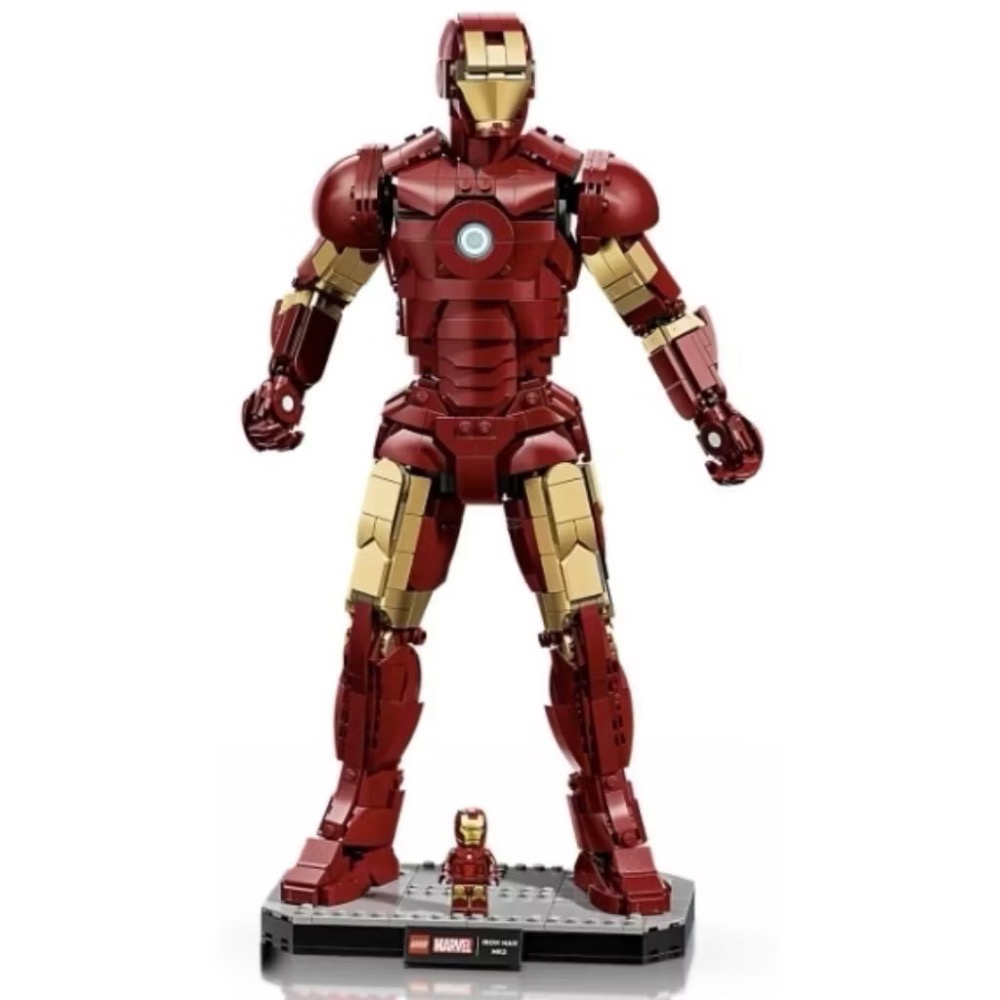 《狂樂玩具屋》LEGO Marvel 76344 鋼鐵人 Mark 3 典藏版 Iron Man Mark 3-細節圖2