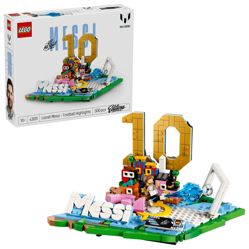 《狂樂玩具屋》  LEGO 43011 Lionel Messi－足壇焦點-細節圖2