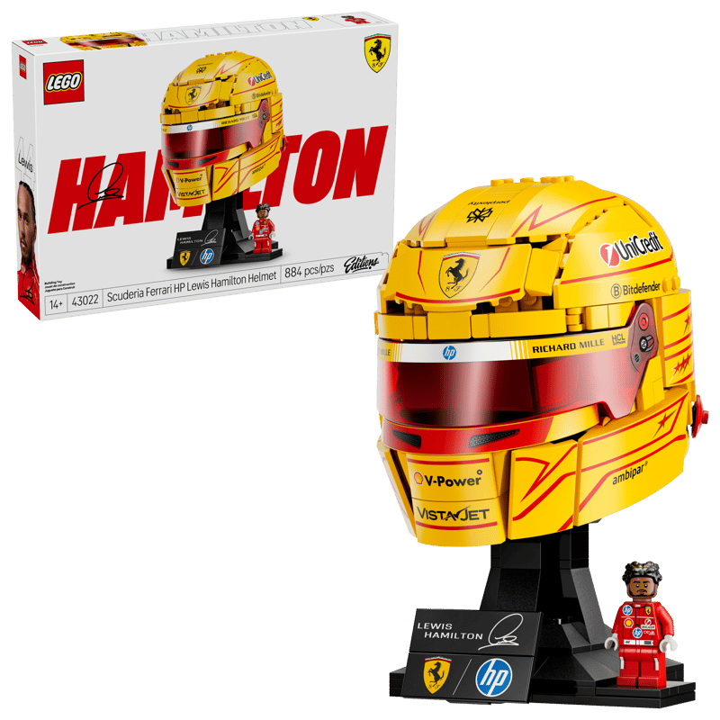 《狂樂玩具屋》  LEGO 43022 Editions Sports-路易斯·漢米爾頓頭盔-細節圖2