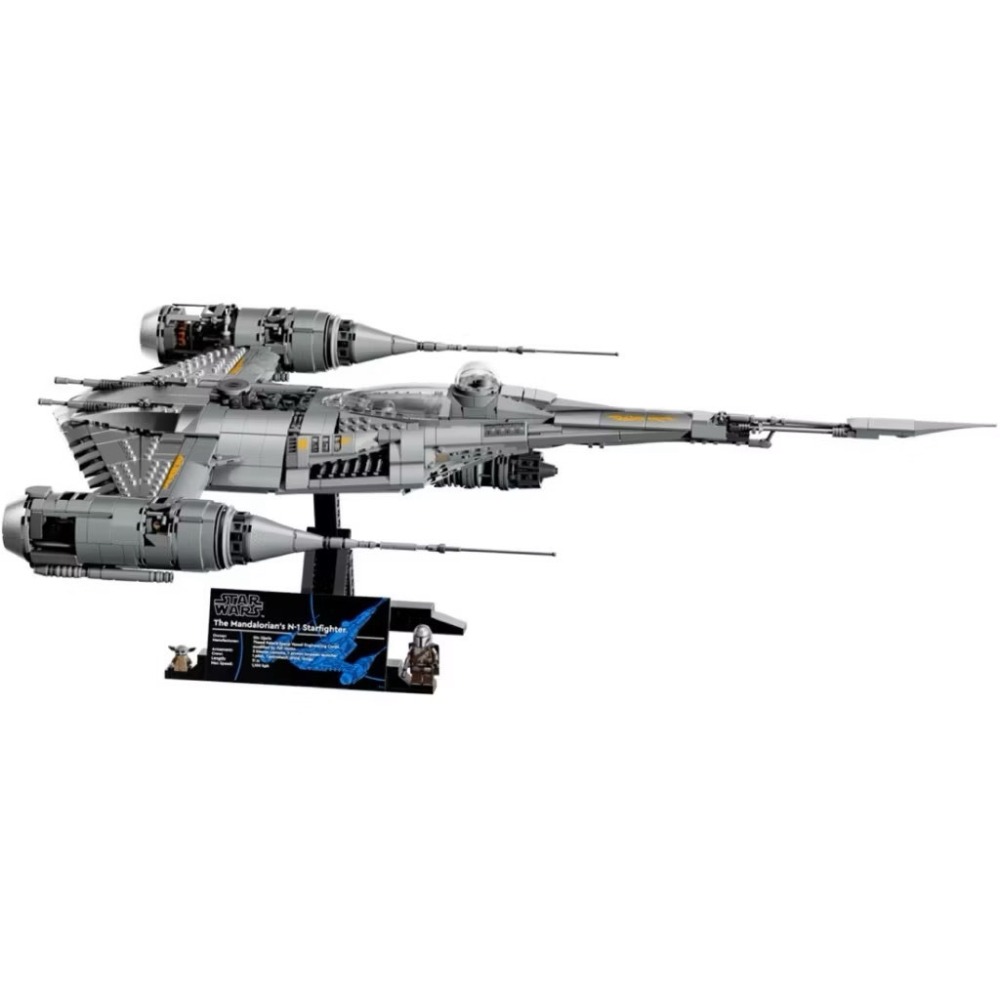 《狂樂玩具屋》  LEGO 75442 星戰UCS 曼達洛人的N-1星際戰機 Starfighter-細節圖3