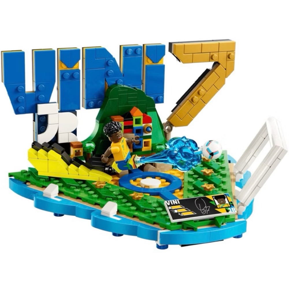 《狂樂玩具屋》  LEGO 43027 維尼修斯 Vini Jr.－足壇焦點-細節圖2