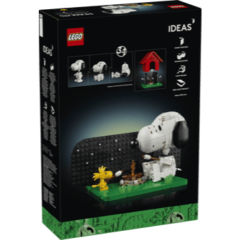 《狂樂玩具屋》 LEGO 21368 LEGO Ideas-花生漫畫：史努比的狗屋-細節圖2