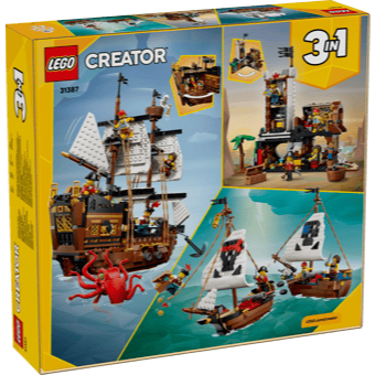 《狂樂玩具屋》 LEGO 31387 Creator-經典海盜船(3)-細節圖2