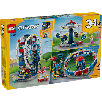 《狂樂玩具屋》 LEGO 31389 Creator-經典摩天輪(3)-細節圖2