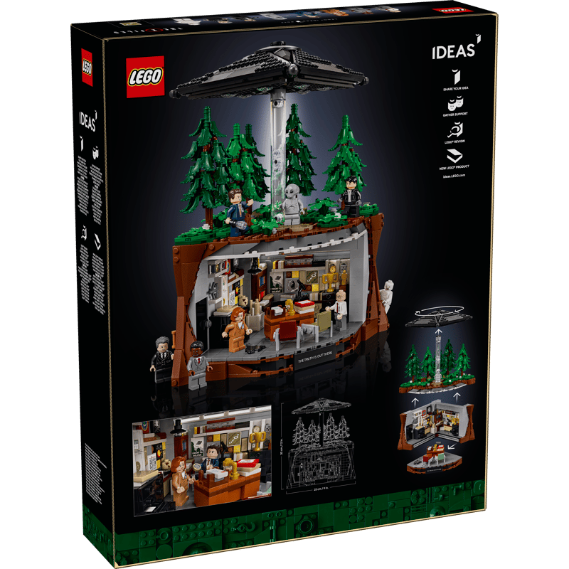 《狂樂玩具屋》LEGO 21369 The X-Files-細節圖3