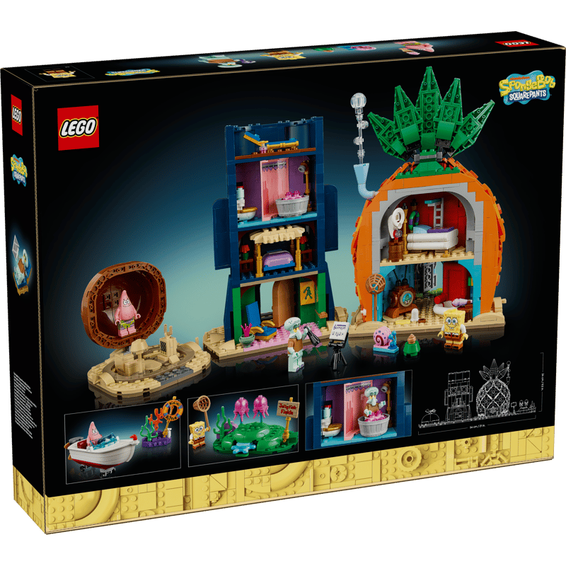 《狂樂玩具屋》 LEGO 11386 海綿寶寶：比奇堡 SpongeBob Bikini Bottom-細節圖3
