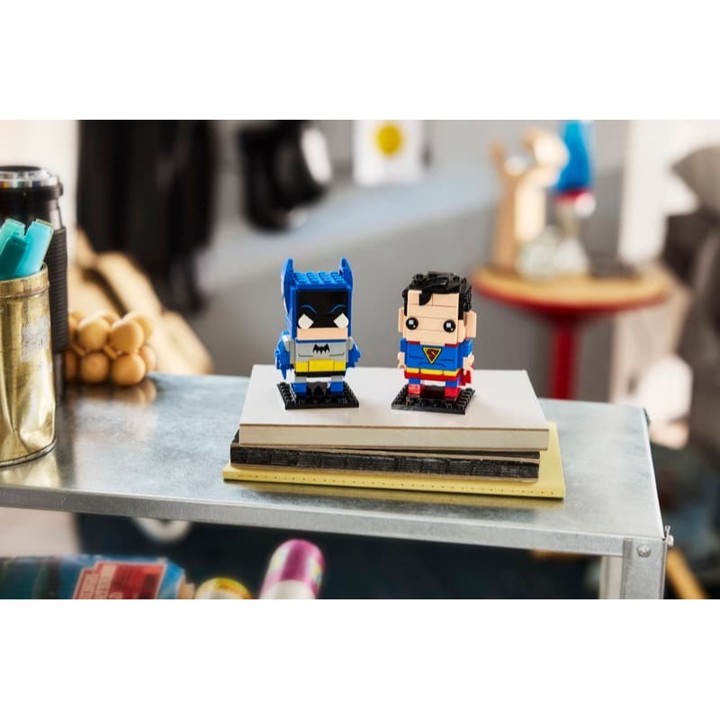 《狂樂玩具屋》  LEGO40859 黃金時代超人和蝙蝠俠玩偶 Superman Batman-細節圖2