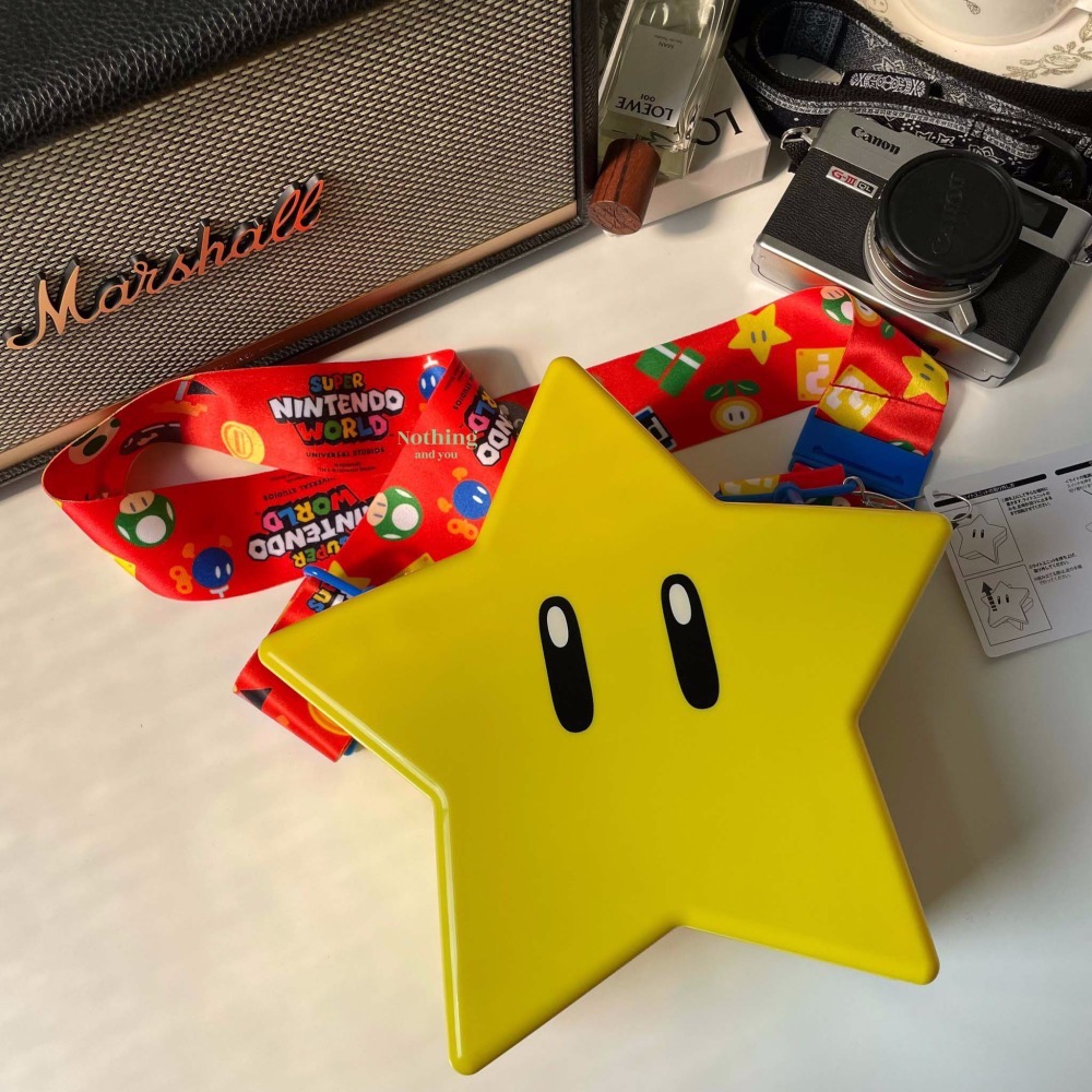 日本環球影城 USJ 超級瑪利歐 無敵星星爆米花桶  提姆爆米花桶 環球周邊商品-細節圖3