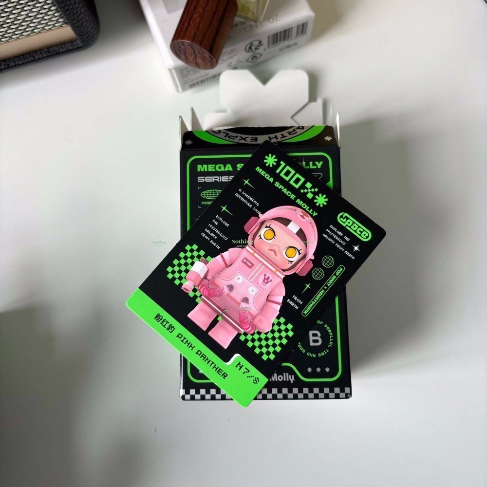 拆盒確認款 泡泡瑪特 MEGA 珍藏系列100%週年SPACE MOLLY 一代二代盲盒 POP MART-細節圖5