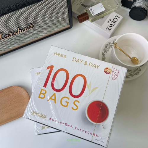 日東紅茶 DAY&amp;DAY 日本境內版 100入裝 獨立紙包裝 隨身包