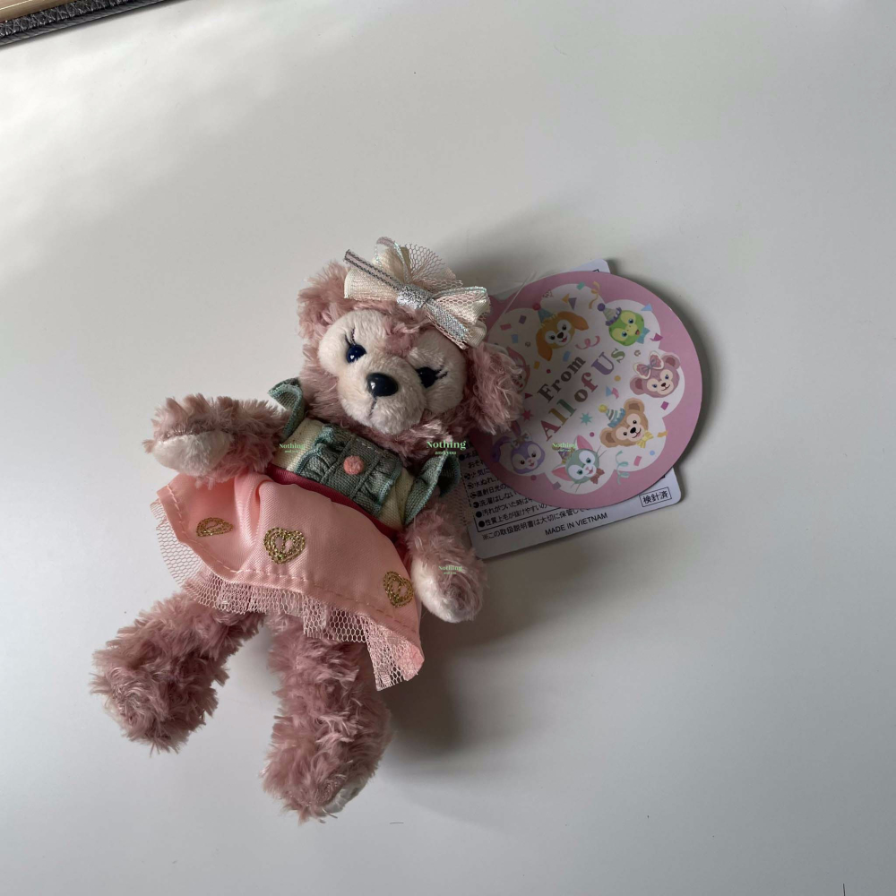 日本限定 東京海洋迪士尼 40週年 春日達菲家族 小熊維尼 玩具總動員 草莓熊 小飛象 鑰匙圈 別針吊飾 玩偶-細節圖4