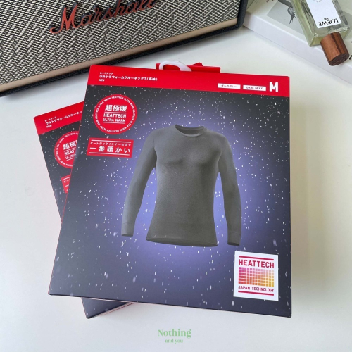 日本 Uniqlo HEATTECH ULTRA WARM 圓領 超極暖 發熱衣 長袖 內搭 保暖 磨毛 超級暖 - Nothing and ...