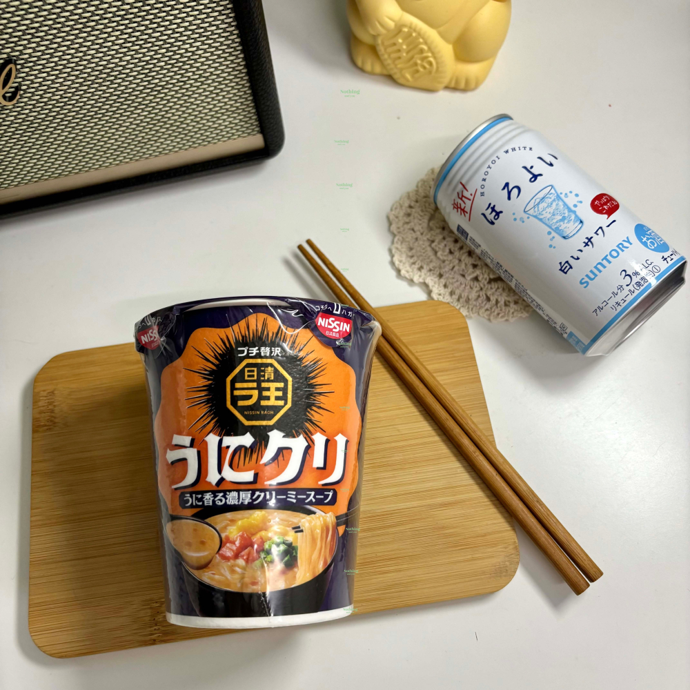 🔥現貨🔥日本 日清 NISSIN 即食泡麵 濃厚海膽 Q彈麵條 海膽泡麵 海膽口味泡麵 海膽奶油風味  日清杯麵-細節圖4