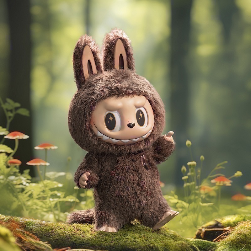 泡泡瑪特POP MART Zimomo大首領 labubu 大娃 糖膠毛絨公仔 拉布布 糖膠 毛絨公仔-細節圖2