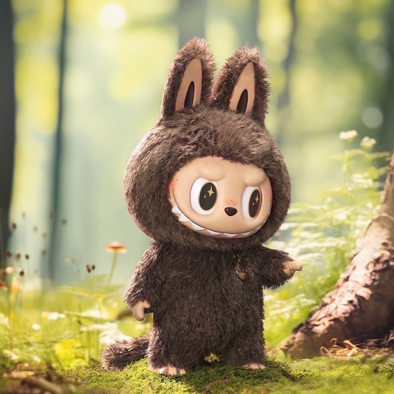 泡泡瑪特POP MART Zimomo大首領 labubu 大娃 糖膠毛絨公仔 拉布布 糖膠 毛絨公仔-細節圖4