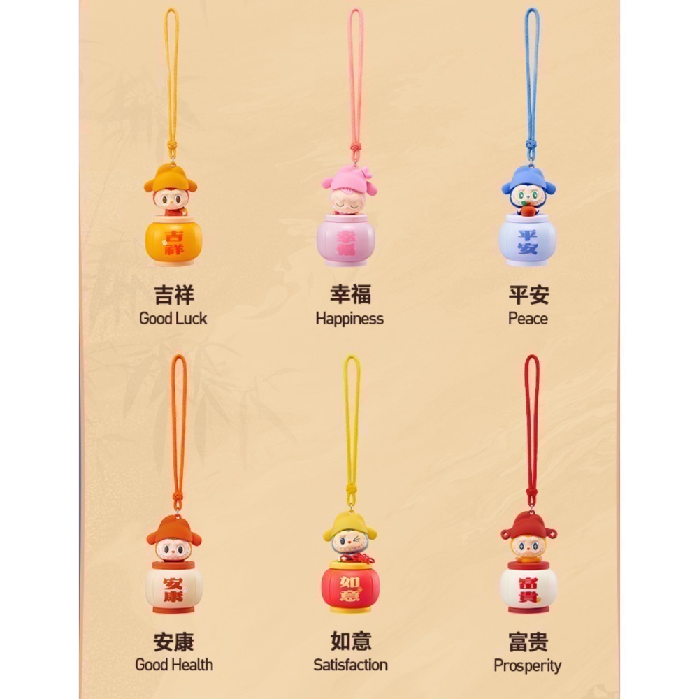 現貨 泡泡瑪特 POPMART 來這Fun肆系列 盲盒小夜燈 燈籠小燈 Labubu 拉布布 確認款-細節圖2