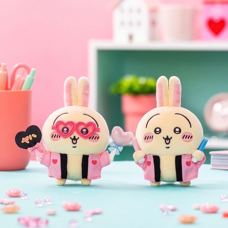 現貨 日本限定 吉伊卡哇 應援兔 螢光棒兔兔 愛心兔兔 水汪汪吉伊 愛心葉子兔兔 水槍兔兔-細節圖3