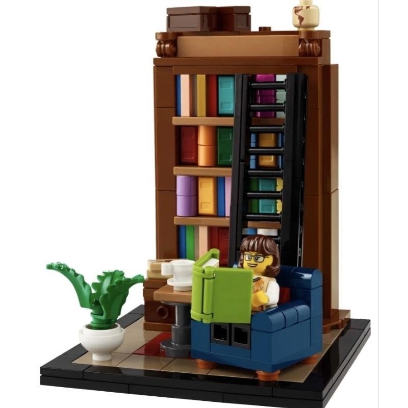 LEGO樂高 IDEAS 40698 愛書人 Books Are My Passion-細節圖3