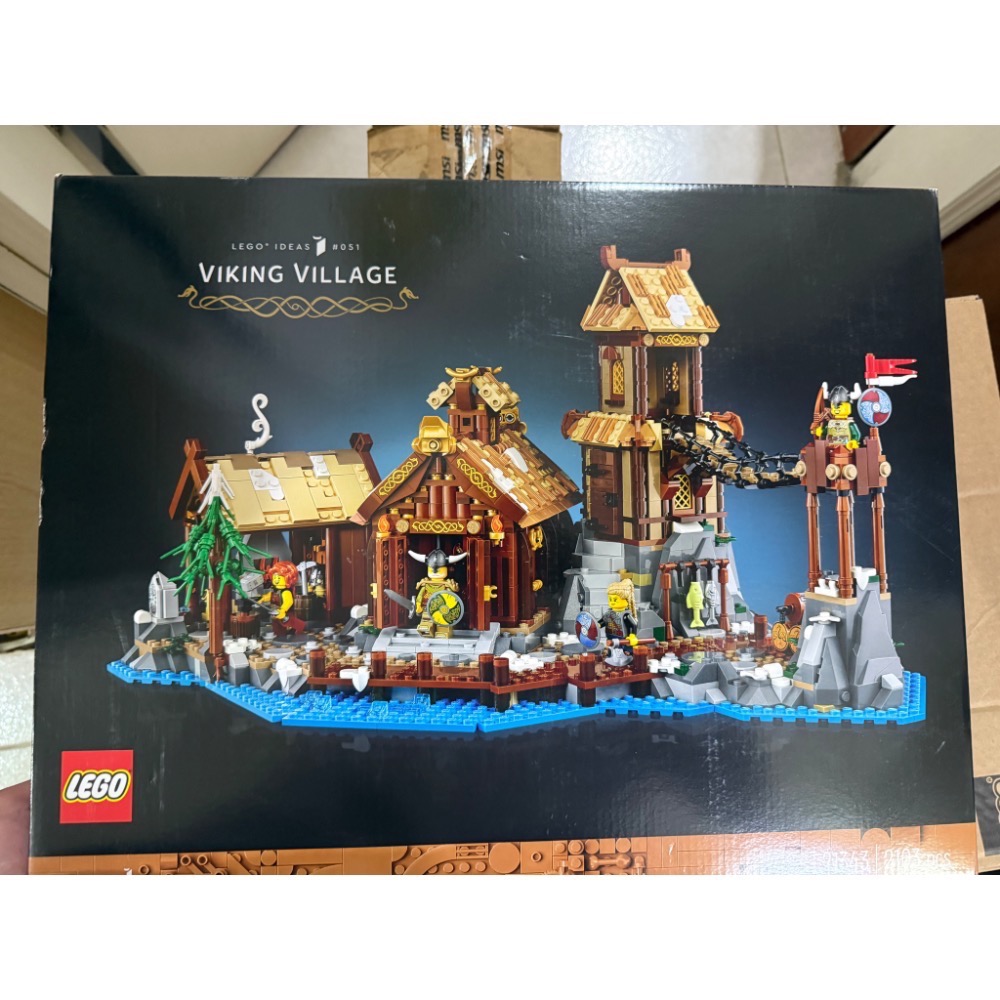 LEGO 21343 維京海盜村 全新未拆-細節圖2