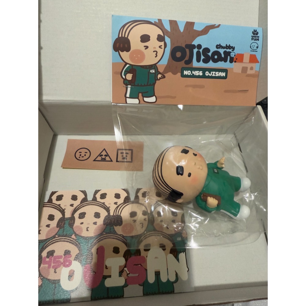 現貨🌟 Chubby man 多肉人物 NO. 456 魷魚遊戲 小老頭 江大叔-細節圖4