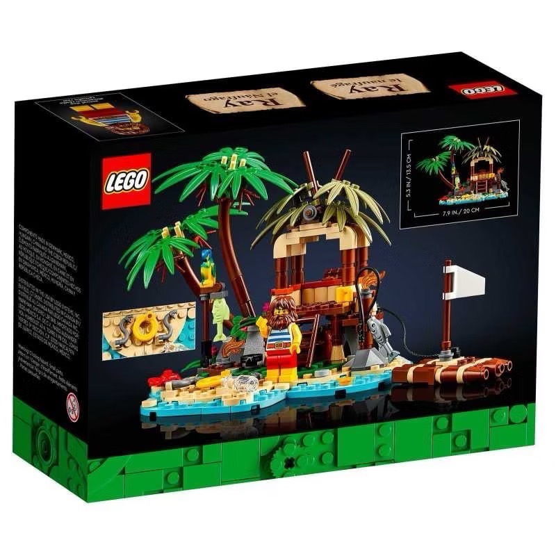LEGO 樂高 40566 無人島求生記 Ray The Castaway-細節圖3