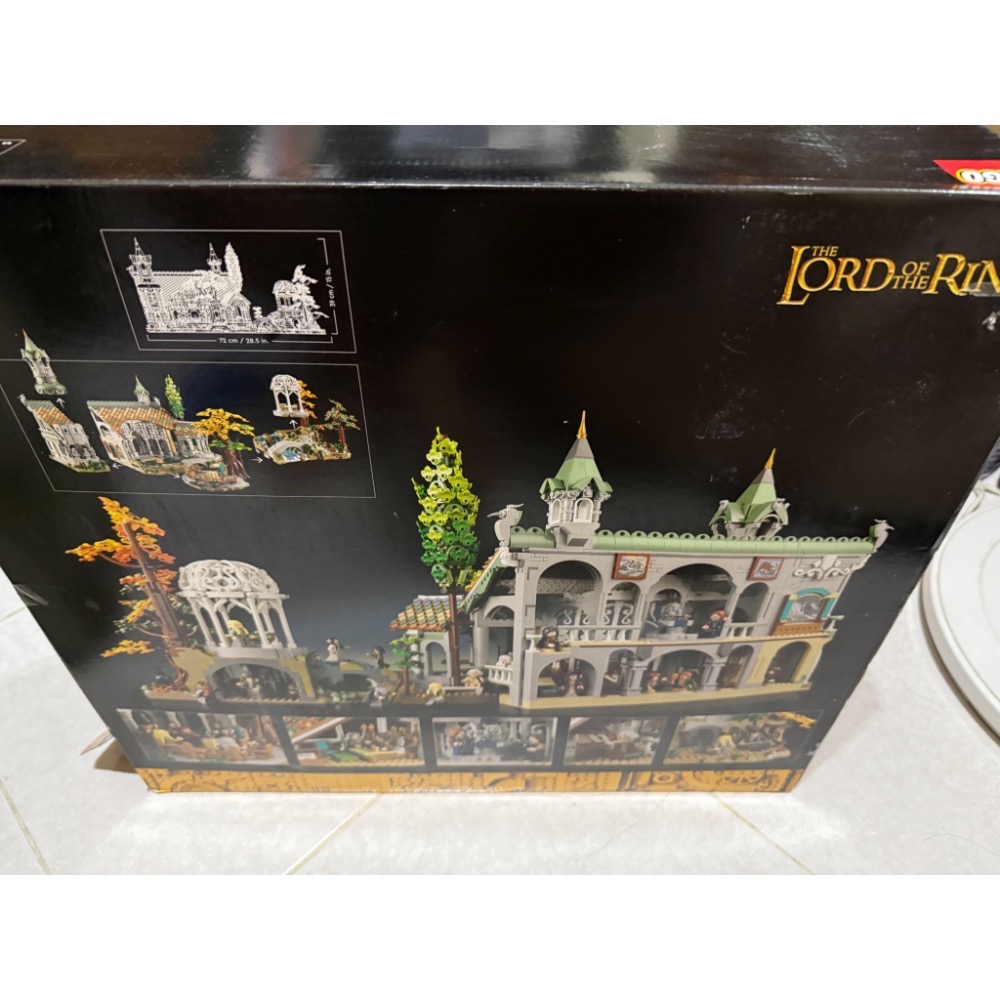 LEGO 10316 魔戒 瑞文戴爾 全新未拆-細節圖5