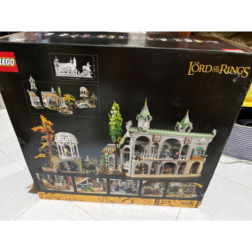 LEGO 10316 魔戒 瑞文戴爾 全新未拆-細節圖8