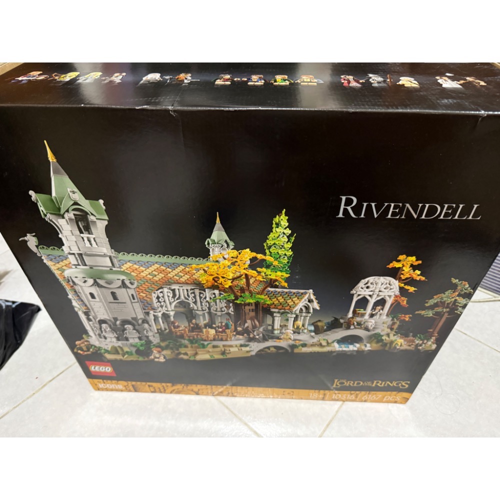 LEGO 10316 魔戒 瑞文戴爾 全新未拆-細節圖10