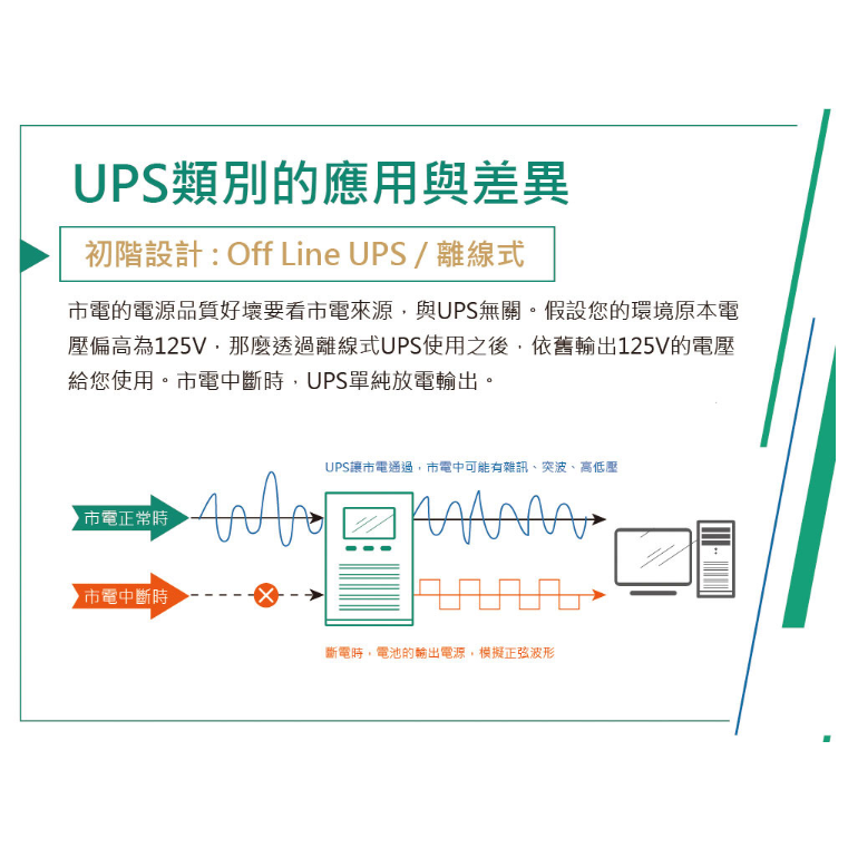 含稅 飛碟 1KVA UPS 不斷電系統 FT-1000BS 在線式 FT-TS10H 接替-細節圖5