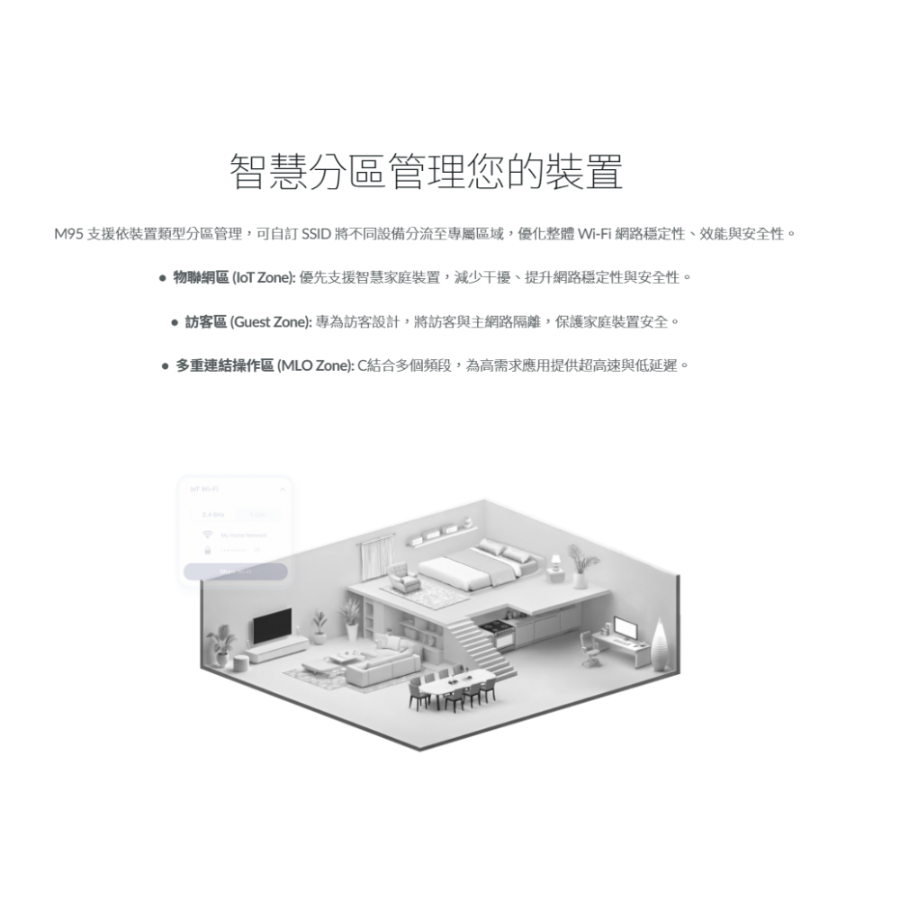 D-Link 友訊 M95 BE9500 Wi-Fi 7 AI MESH無線路由器 無線分享器-細節圖8