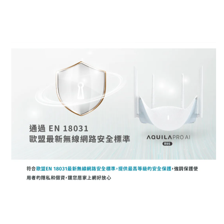 D-Link 友訊 R95 AQUILA PRO AI BE9500 Wi-Fi 7三頻2.5G無線 MESH路由器-細節圖4