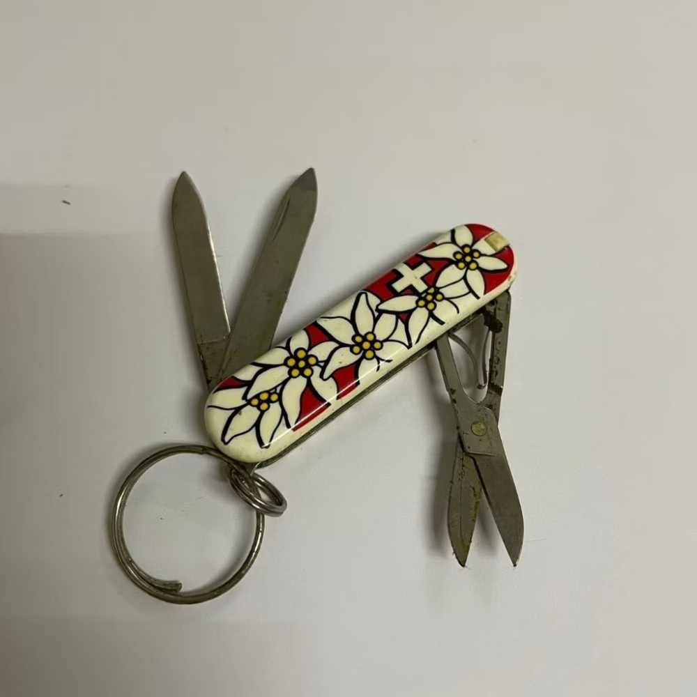 [沐沐屋] victorinox 維氏 58MM 經典七用 瑞士國花-細節圖2