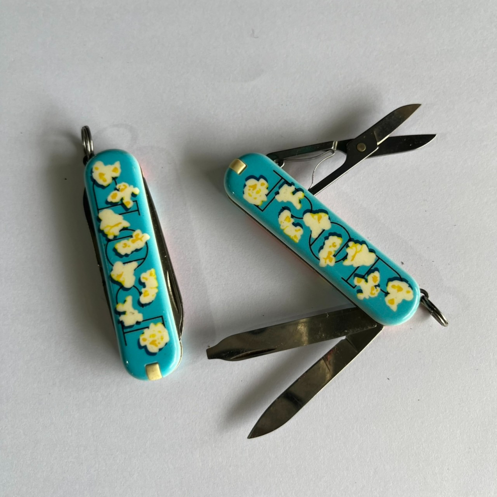 [ 沐沐屋]victorinox  維氏 58MM 經典七用 限量印花 爆米花-細節圖2