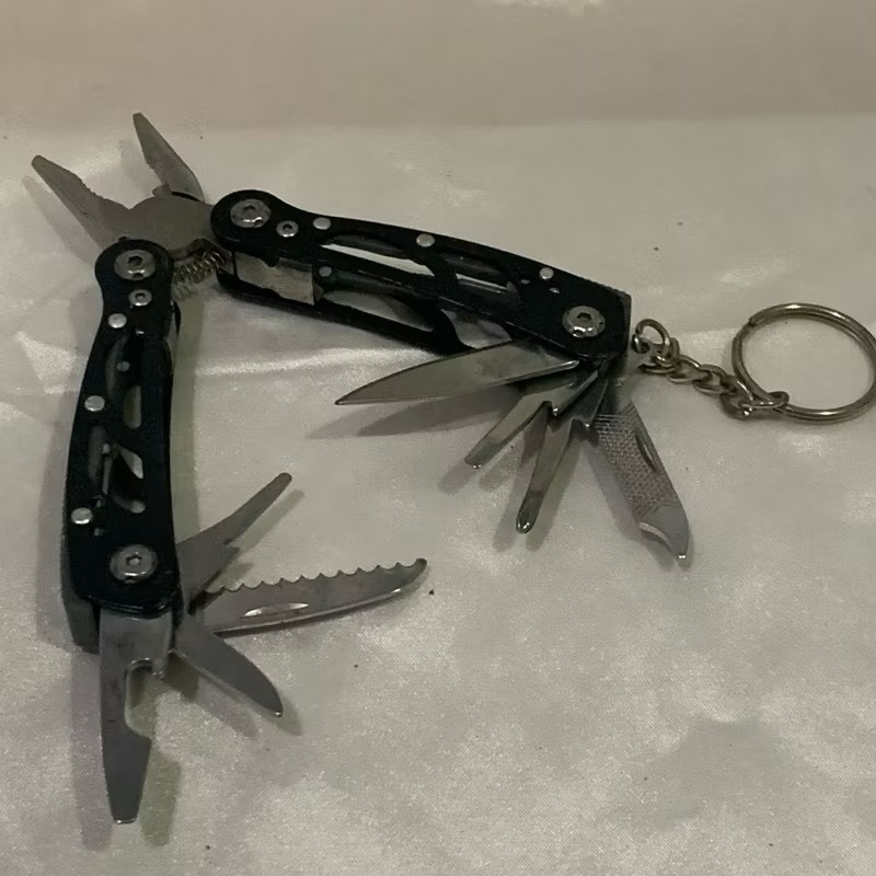 [沐沐屋]多功能工具鉗子折疊迷你戶外便攜多用工具小刀鉗子露營應急鉗子-細節圖5