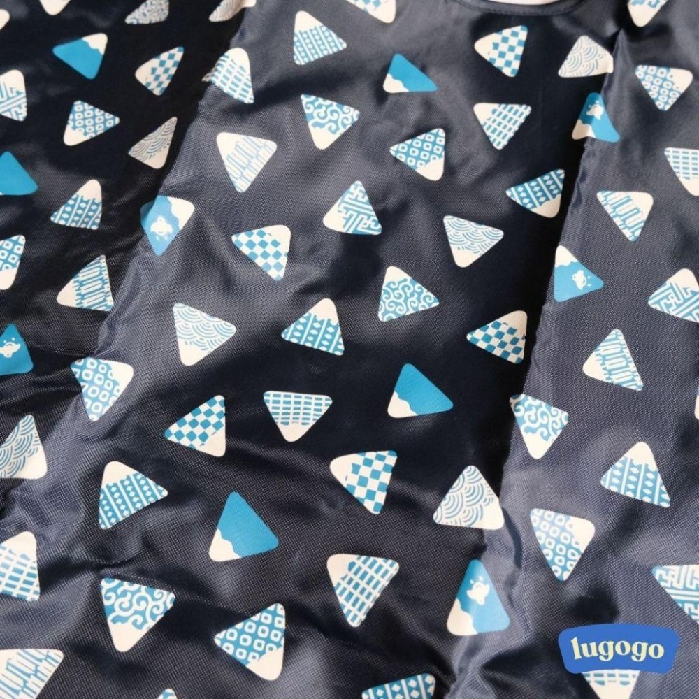 lugogo l  日本【hamamonyo 濱文樣】 可摺疊 收納袋 購物袋 包包 刺蝟 可折疊式 冬天的富士山-細節圖2