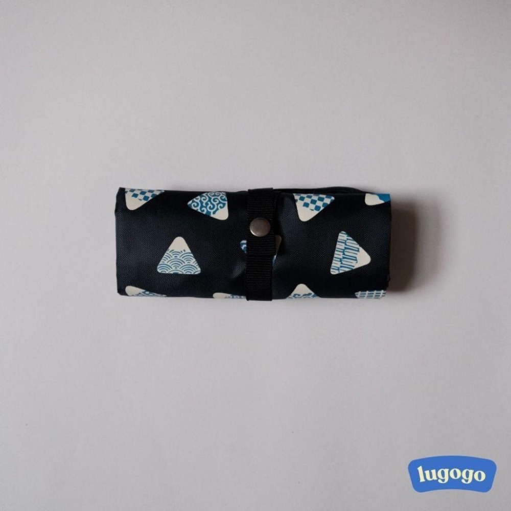 lugogo l  日本【hamamonyo 濱文樣】 可摺疊 收納袋 購物袋 包包 刺蝟 可折疊式 冬天的富士山-細節圖5