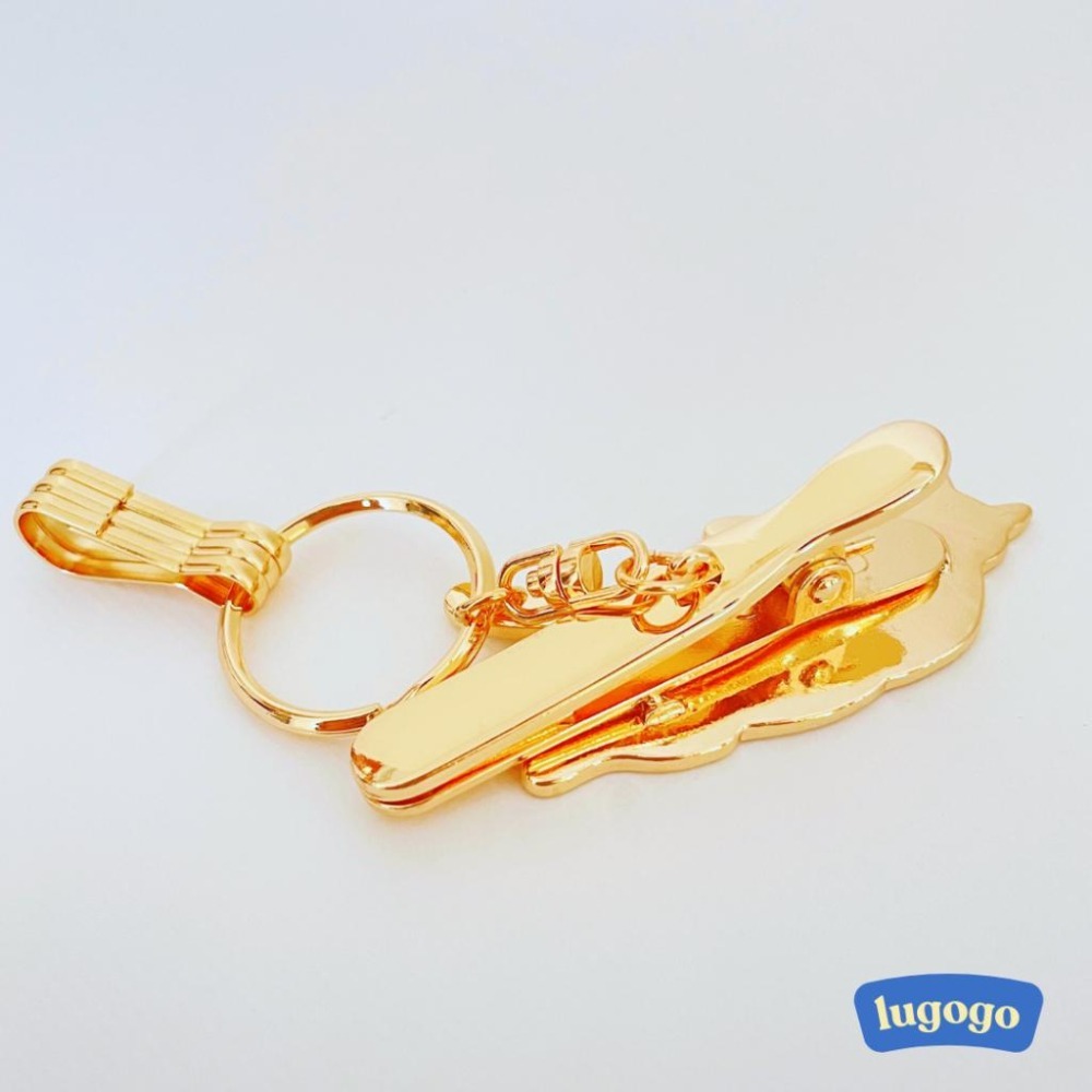 lugogo l 【Felissimo貓部】 貓 可夾式鑰匙圈 鑰匙夾 鑰匙收納 扣夾 吊飾 鑰匙圈 鑰-細節圖2