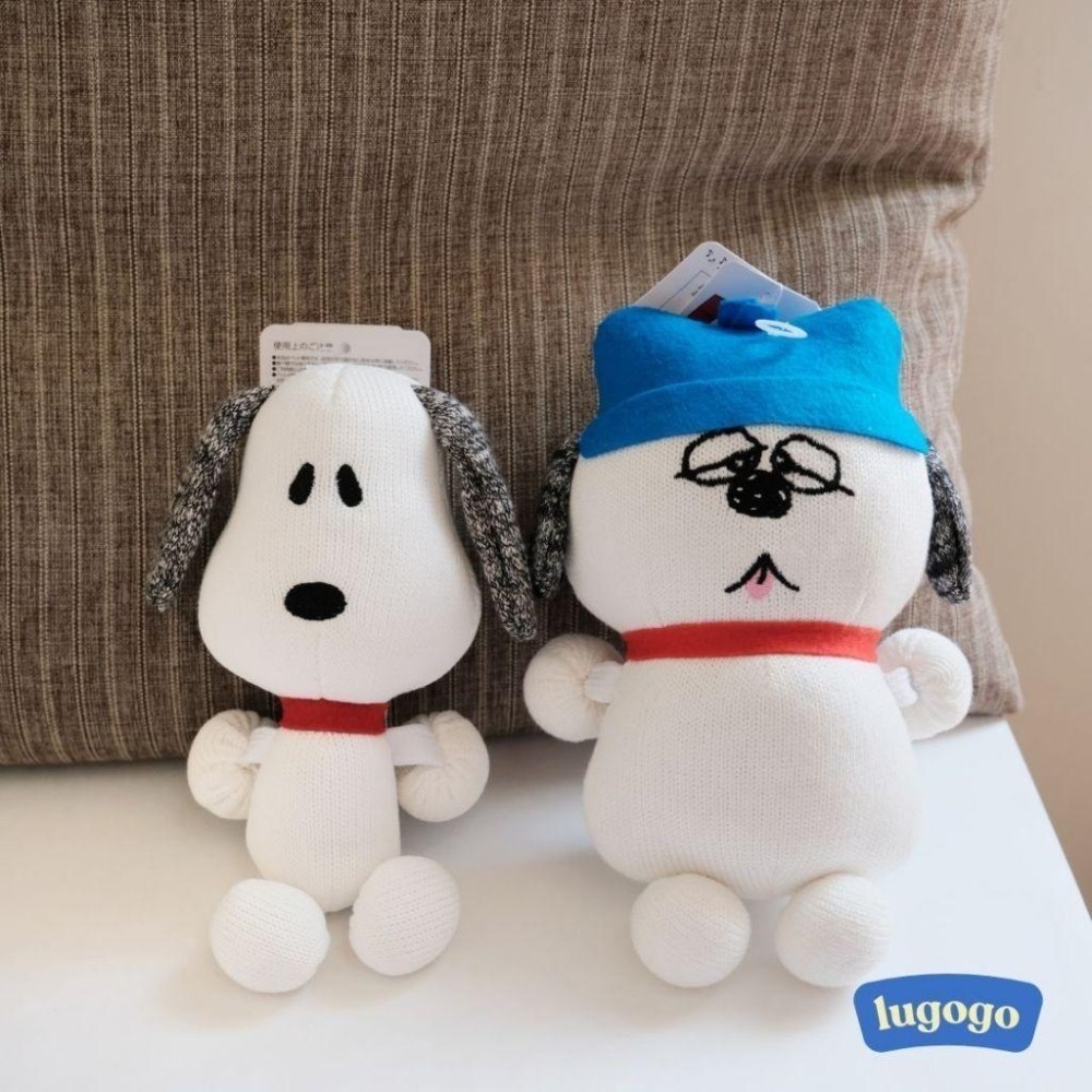 lugogo l 【Snoopy】寵物針織發聲玩具  史努比 歐拉夫 貝兒 系列 狗狗貓貓-細節圖2