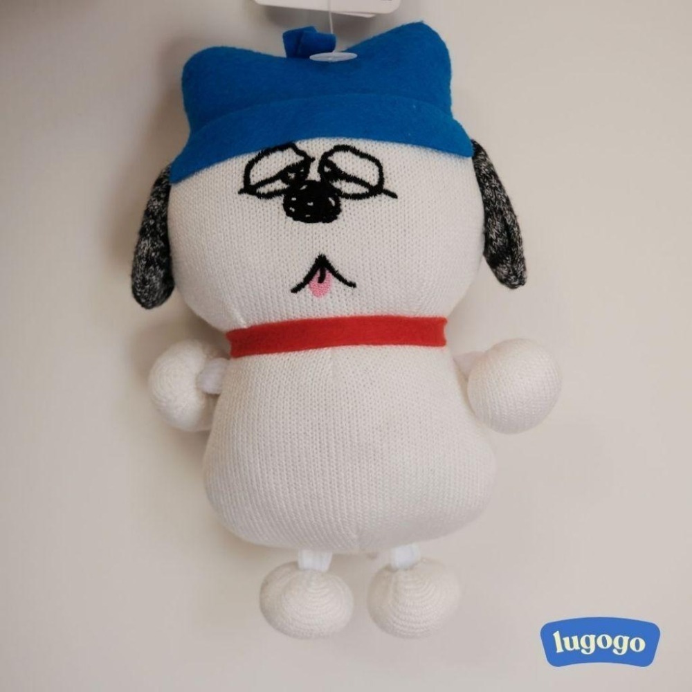 lugogo l 【Snoopy】寵物針織發聲玩具  史努比 歐拉夫 貝兒 系列 狗狗貓貓-細節圖3