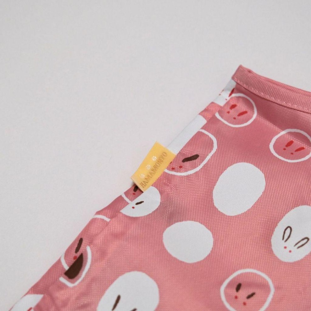 現貨 日本【hamamonyo 濱文樣】 兔子 可摺疊式收納袋 購物袋 包包-細節圖4