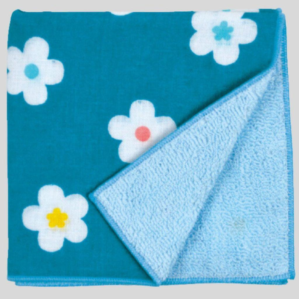 現貨 日本【hamamonyo 濱文樣】 日本製🇯🇵 櫻花手帕 方巾 小毛巾 100%棉-細節圖6