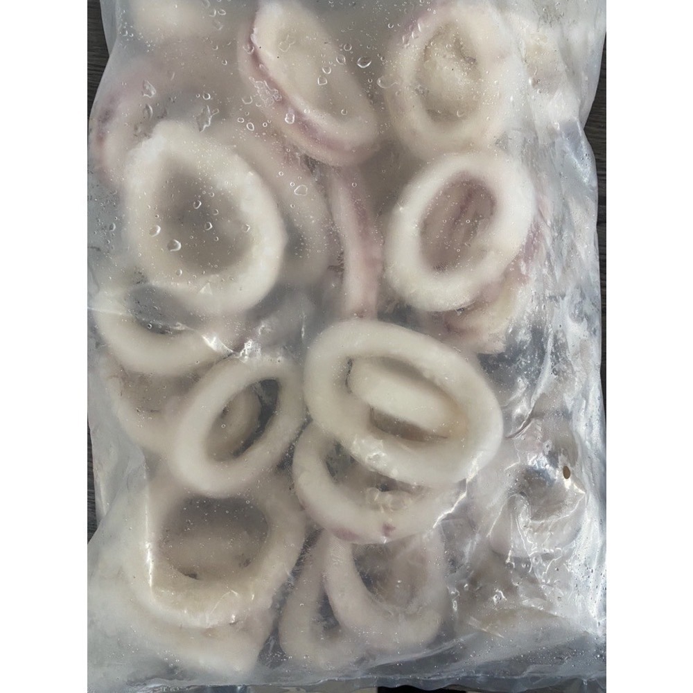 [誠實討海人]  阿根廷魷魚身切圈  (1kg±5%/250g±5%/包) 799免運  魷切 中卷 魷魚 魷魚圈-細節圖3